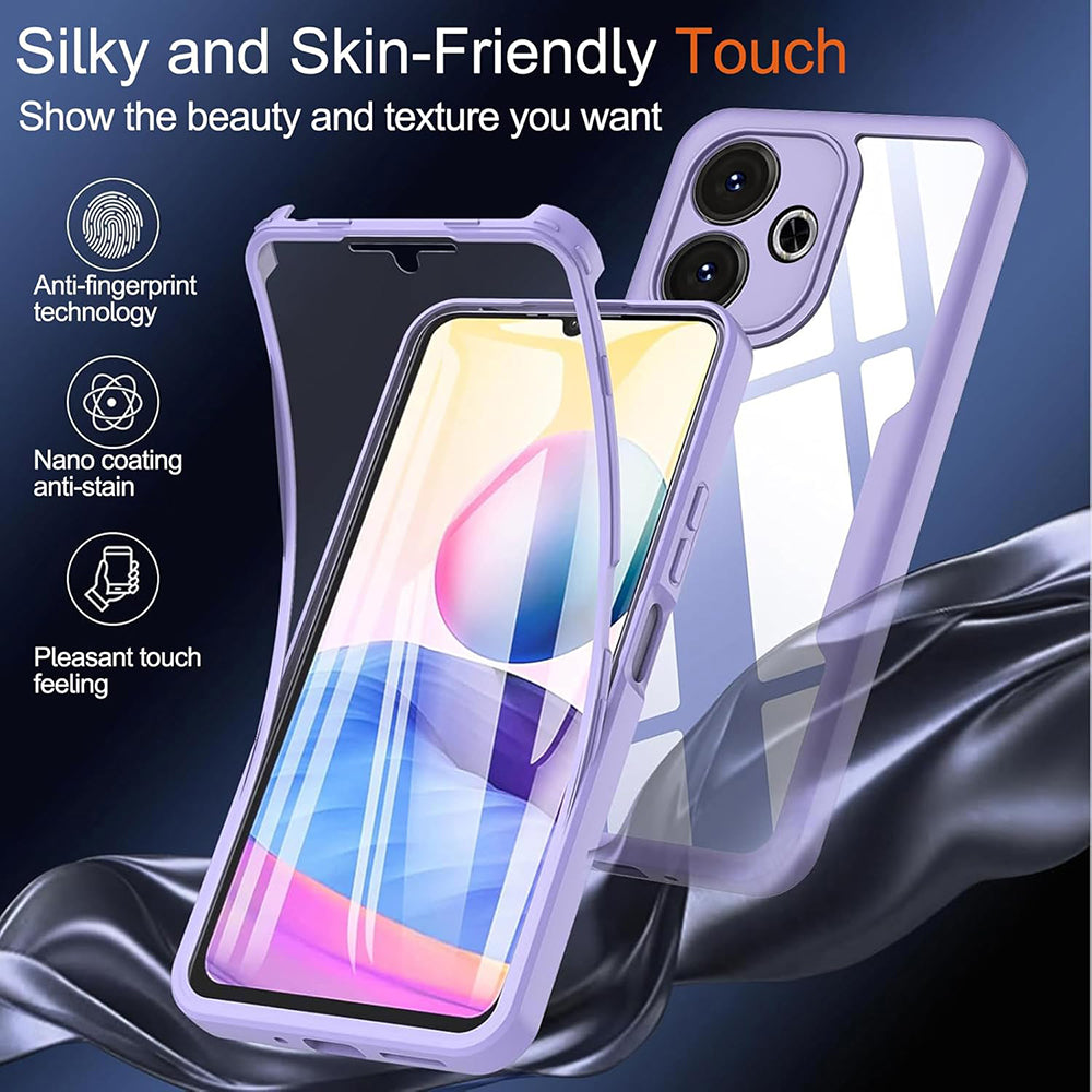 Case for Xiaomi Redmi Note 14 Pro+ 5G / Note 14 Pro 5G / Poco X7, Techsuit, ColorVerse 360, Blue