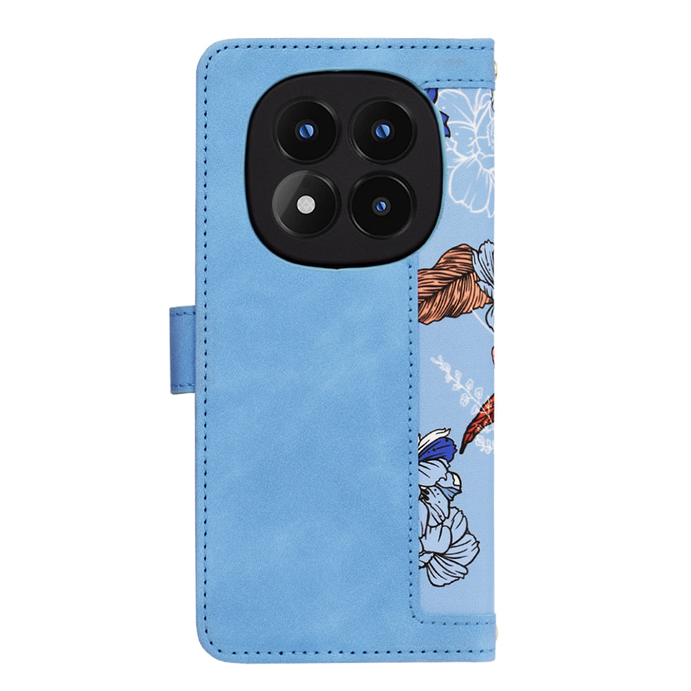 Case for Xiaomi Redmi Note 14 Pro+ 5G, Techsuit, FlipCraft, Blue