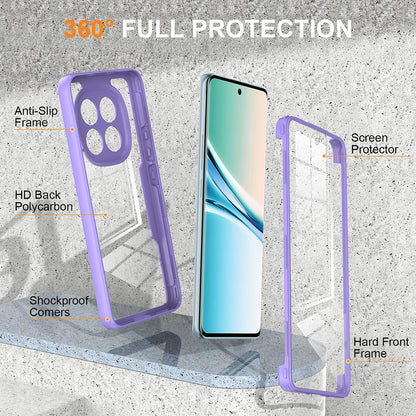 Case for Xiaomi Redmi Note 15 4G, Techsuit, ColorVerse 360, Purple