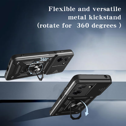 Case for Xiaomi Redmi Note 15 Pro 4G, Techsuit, CamShield, Black