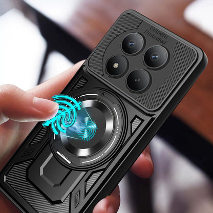 Case for Xiaomi Redmi Note 15 Pro 4G, Techsuit, RuggedCam, Blue