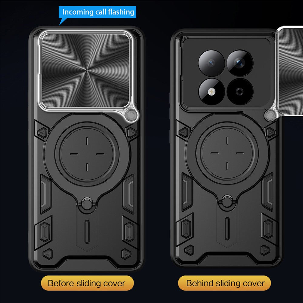 Case for Xiaomi Redmi Note 15 Pro 5G, Techsuit, CamGuard Pro, Red