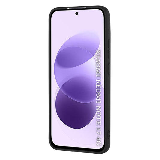 Case for Xiaomi Redmi Note 17 4G / Note 17 5G, Techsuit, SoftFlex, Black