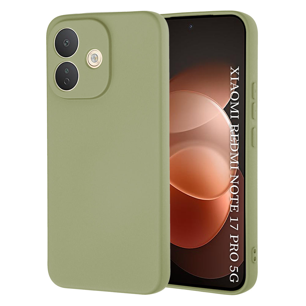 Case for Xiaomi Redmi Note 17 Pro, Techsuit, SoftFlex, Matcha