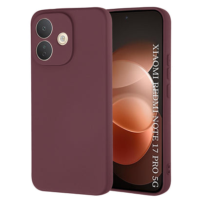 Case for Xiaomi Redmi Note 17 Pro, Techsuit, SoftFlex, Burgundy