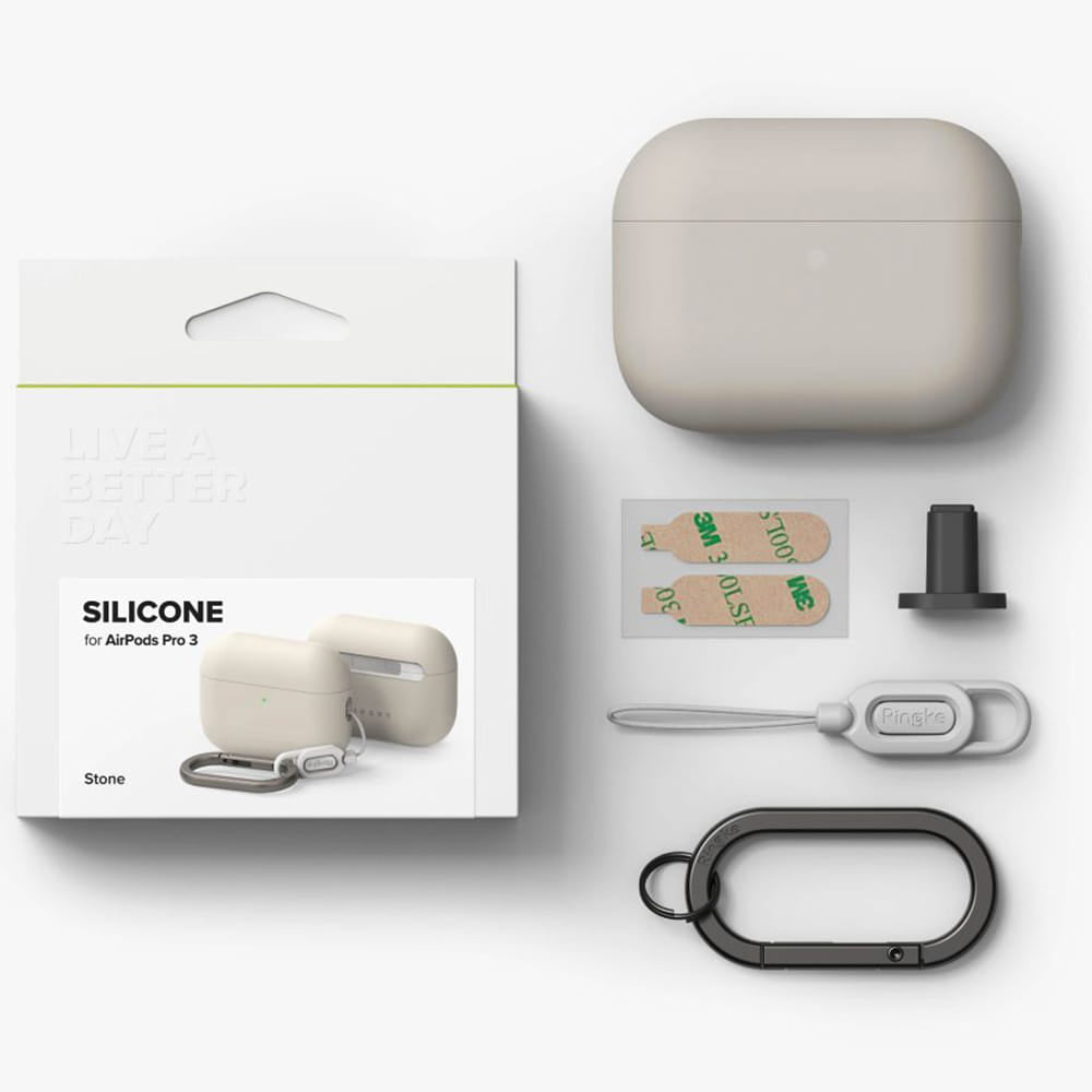 Ringke Case for Apple AirPods 3, Cream