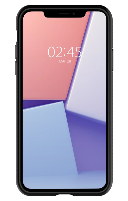 Case for Apple iPhone 11, Spigen, Liquid Air, Black