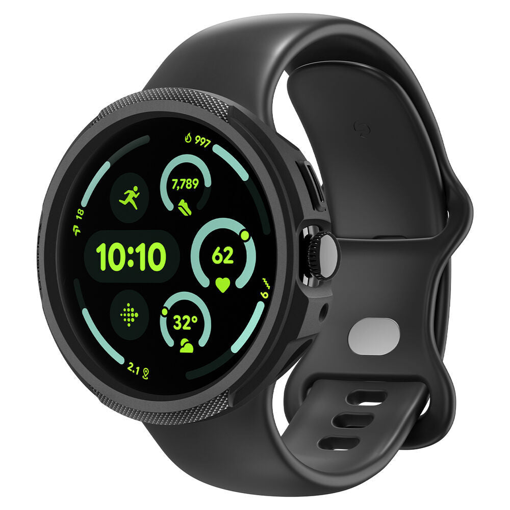 Spigen Liquid Air Case for Google Pixel Watch 4 41mm, Matte Black ACS09483