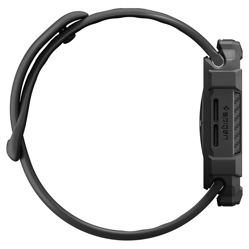Spigen Rugged Armor Case for Apple Watch Series 12 46mm, Matte Black ACS11886