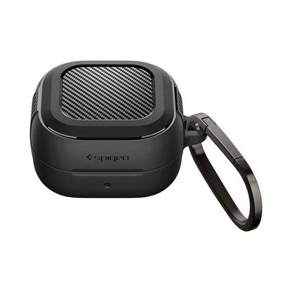 Spigen Rugged Armor Case for Samsung Galaxy Buds4 / Buds4 Pro, Matte Black ACS11200