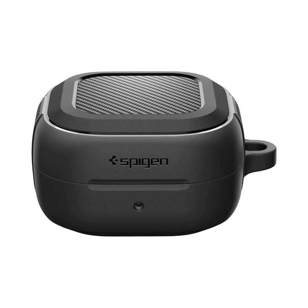 Spigen Rugged Armor Case for Samsung Galaxy Buds4 / Buds4 Pro, Matte Black ACS11200