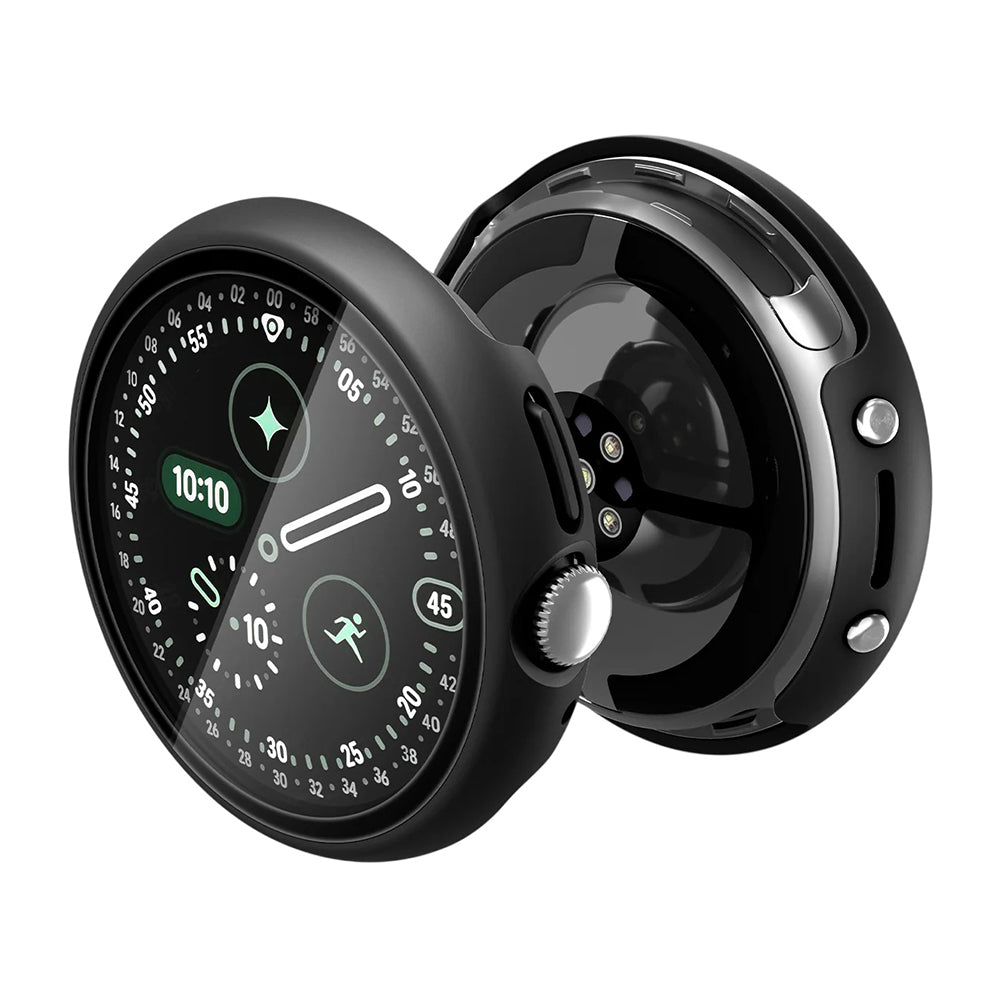 Spigen Thin Fit 360 Case for Google Pixel Watch 45mm Series, Black ACS11746