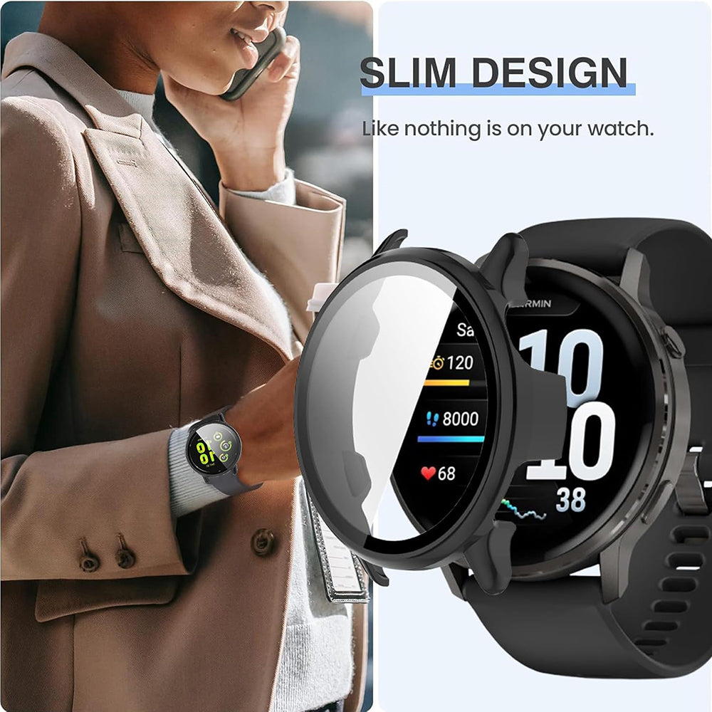 Techsuit Defense360 Pro Case for Garmin Venu 4 41mm, Beige