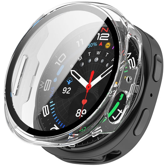 Techsuit Defense360 Pro Case for Samsung Galaxy Watch8 44mm, Transparent