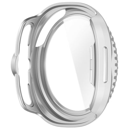Techsuit Defense360 Pro Case for Samsung Galaxy Watch8 Classic, Silver