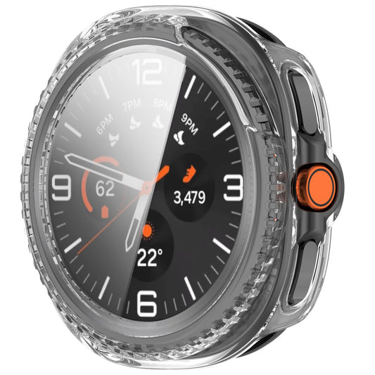 Techsuit Defense360 Pro Case for Samsung Galaxy Watch8 Classic, Transparent