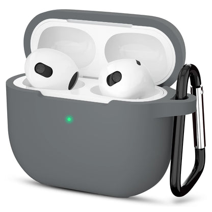 Techsuit Silicone Case for Apple AirPods 3, Gray