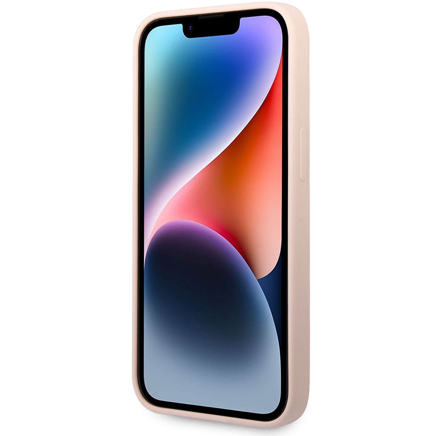 Case for Apple iPhone 14 Plus, Karl Lagerfeld, Silicone Karl's Head, Pink