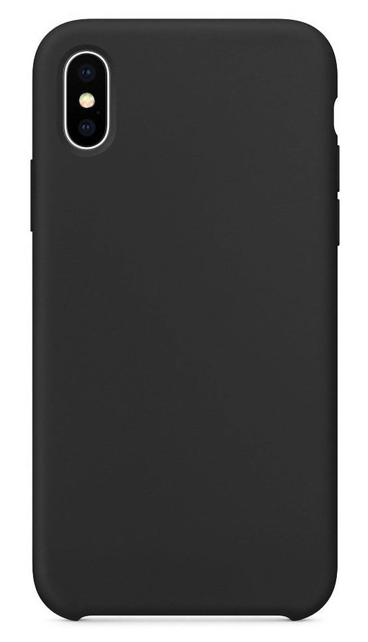 Case for Apple iPhone XS / X, OEM, Pure Silicone, Black