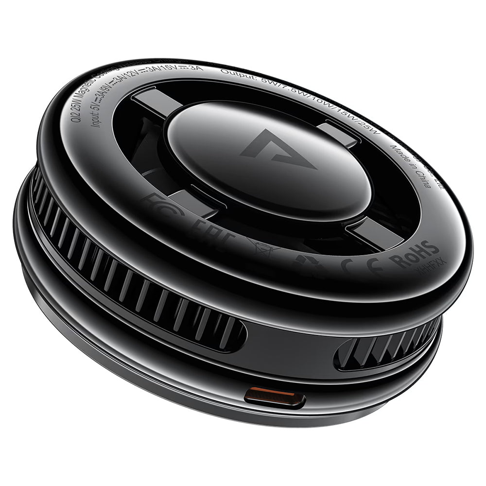 Acefast E47 2in1 Wireless Network Charger, 25W, Black