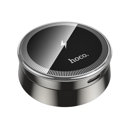 HOCO HW33 Wireless Car Charger, 15W, 1.67A, Grey