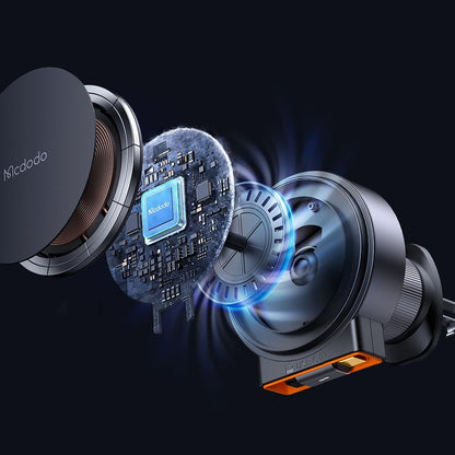 McDodo CH-0090 Wireless Car Charger, 15W, 1.67A, Black