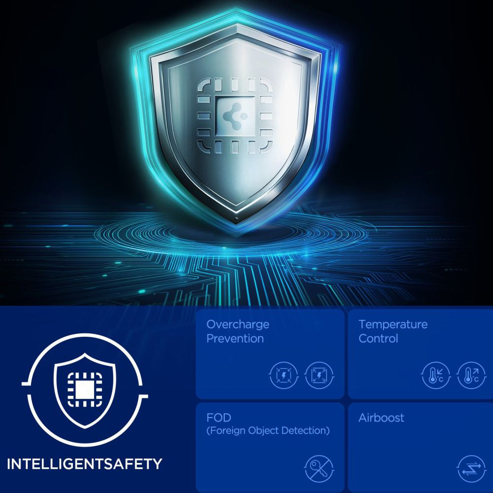 Spigen Essential Wireless Car Charger, 25W, 1.67A, Black ACP10511