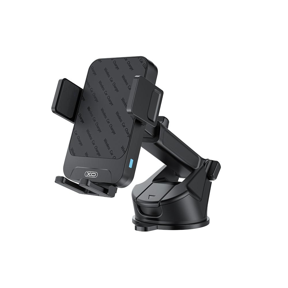 XO Design WX043 Wireless Car Charger, 15W, 1.67A, Black