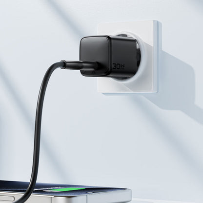 Acefast A118 Network Charger, 30W, 3A, 1 x USB-C, Black
