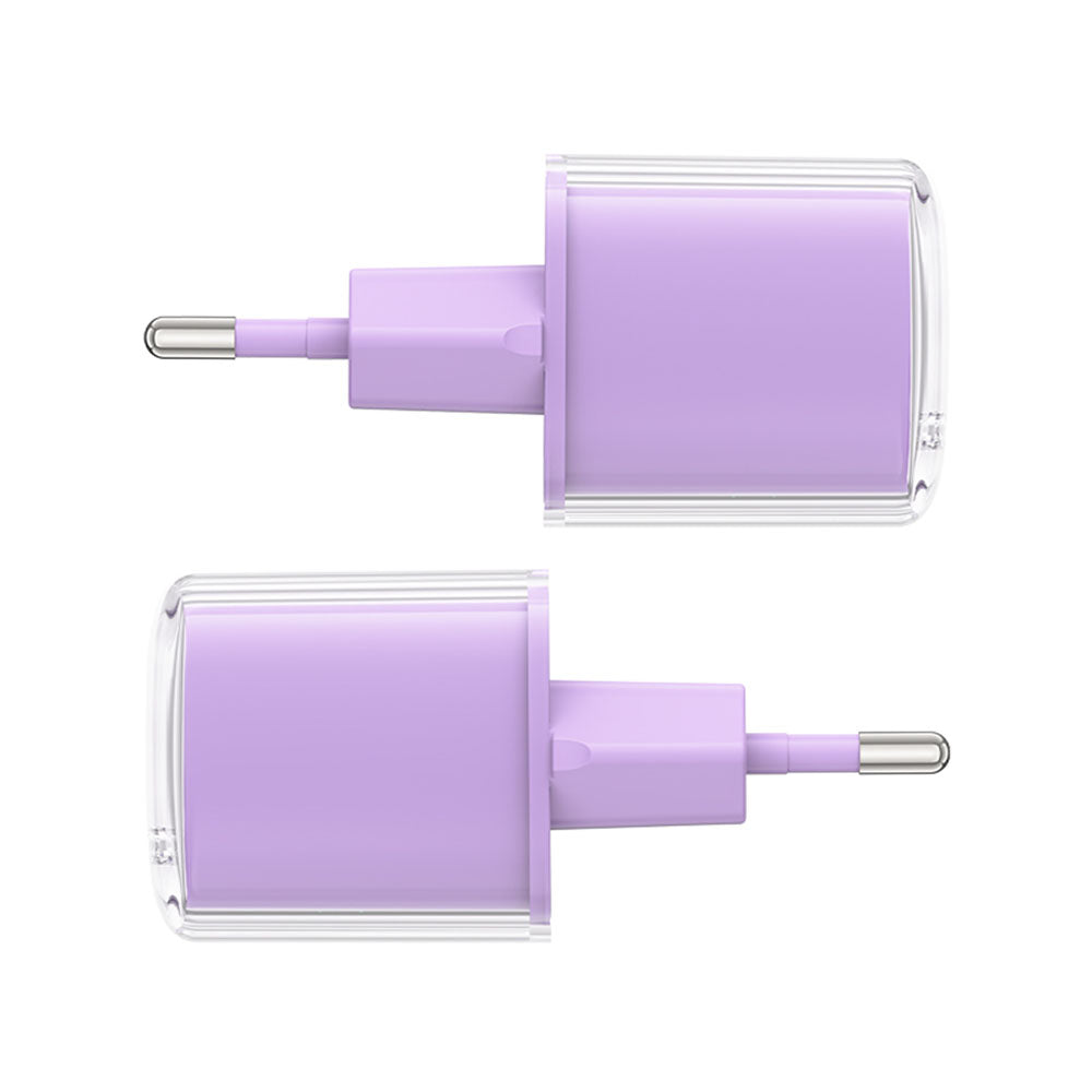 Acefast A53 Sparkling Display Network Charger, 30W, 3A, 1 x USB-C, Purple