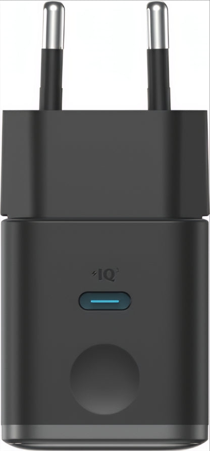 Anker Nano Charger Display Network Charger, 45W, 3A, 1 x USB-C, Black A121DG11