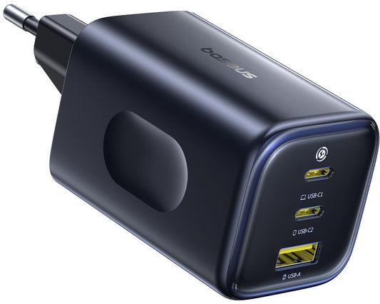 Baseus PicoGo AE11 Wall Charger, 100W, 1 x USB-A - 2 x USB-C, Black E0121400