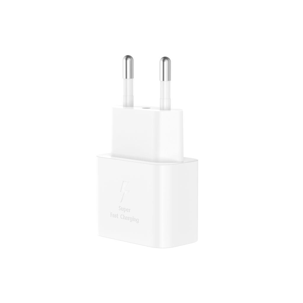 Network Charger with USB-C Cable XO Design L167, 25W, 3A, 1 x USB-C, White