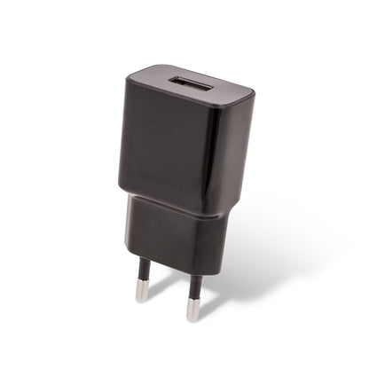 MaXlife MXTC-01 Network Charger with microUSB Cable, 10.5W, 2.1A, 1 x USB-A, Black