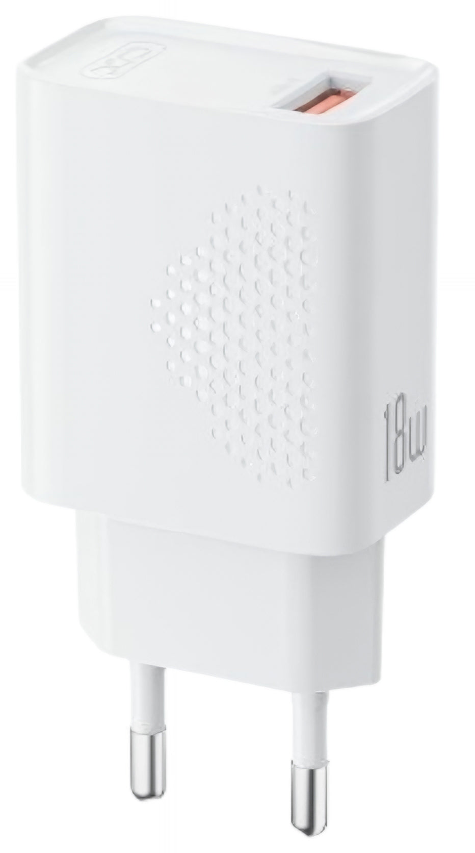 Network Charger with USB-C Cable XO Design L159, 18W, 3A, 1 x USB-A, White
