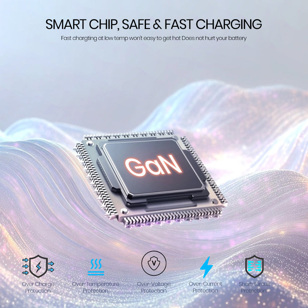 Network Charger with USB-C Cable Lito LC17T, 30W, 3A, 1 x USB-C, Black