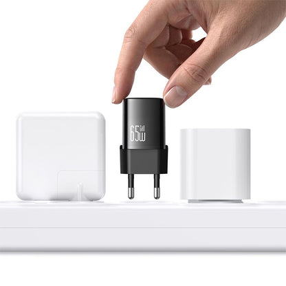 Mcdodo Nano CH-8262 USB-C Cable Wall Charger, 65W, 3.25A, 1 x USB-C, Black