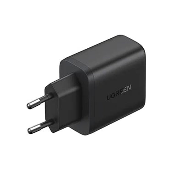 UGREEN X227 Network Charger, 20W, 3A, 1 x USB-A - 1 x USB-C, Black