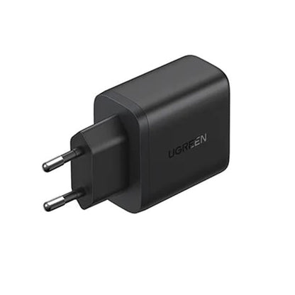 UGREEN X227 Network Charger, 20W, 3A, 1 x USB-A - 1 x USB-C, Black