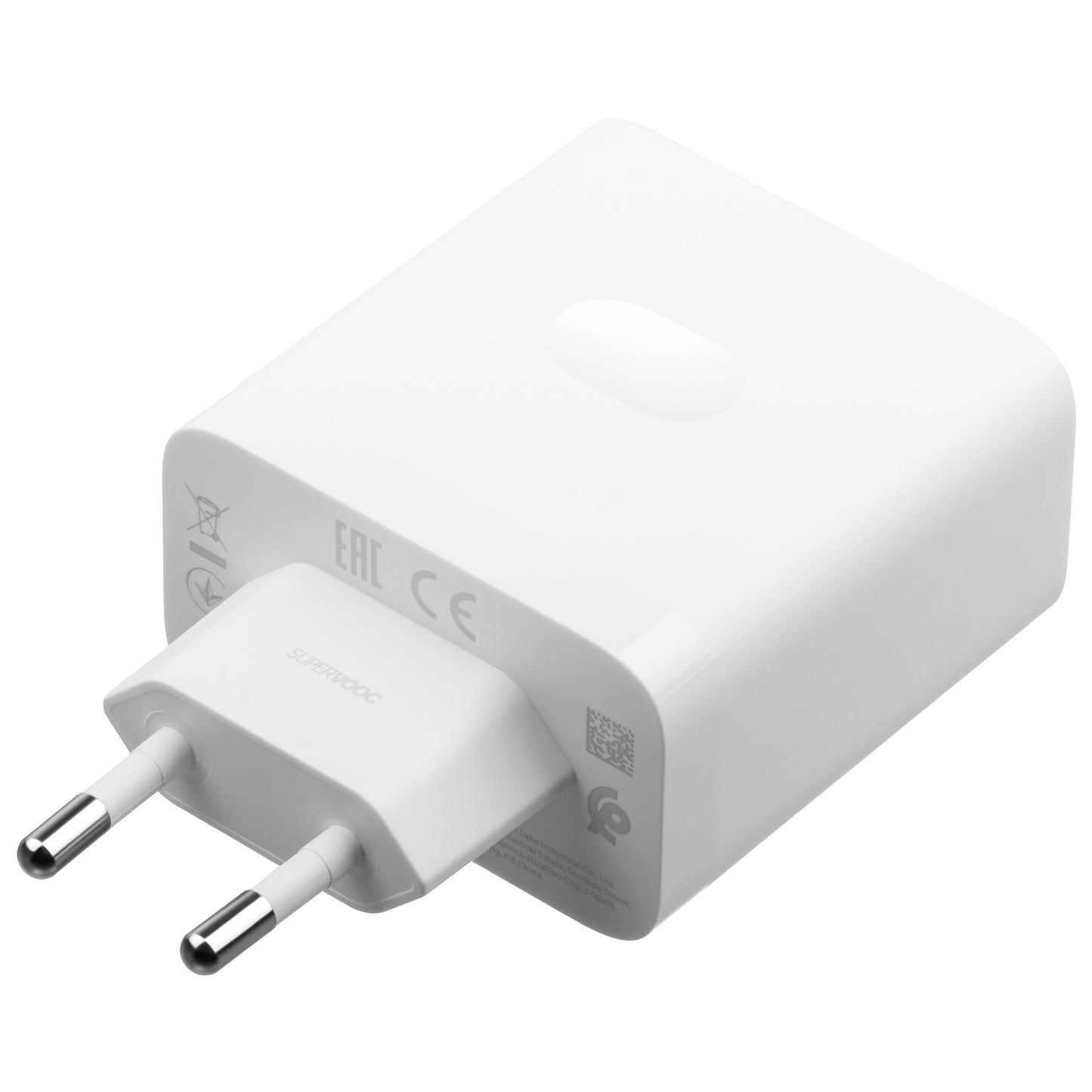 OnePlus Network Charger, 80W, 7.3A, 1 x USB-A, White 5461100064