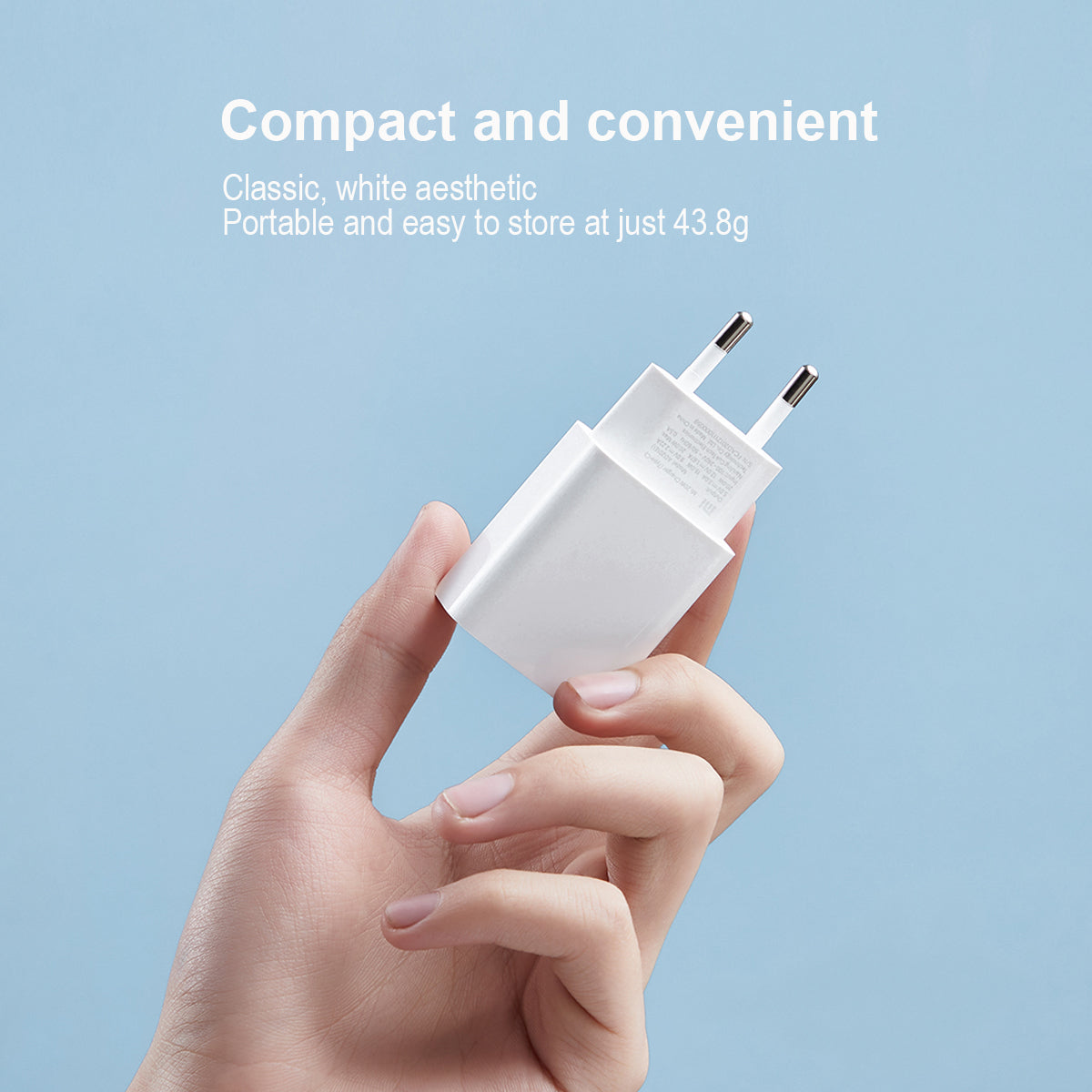 Xiaomi Wall Charger, 20W, 3A, 1 x USB-C, White BHR4927GL