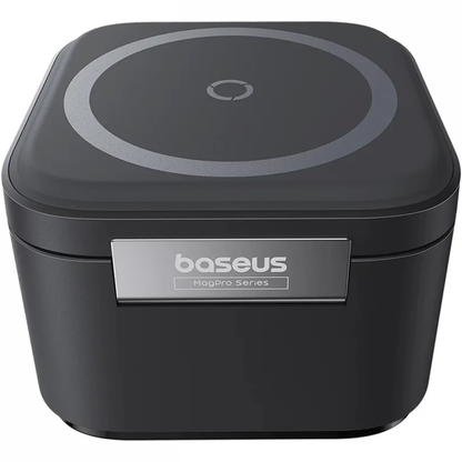 Baseus MagPro 3-in-1 Wireless Charger, 25W, 1 x USB-C, Black P10264100123-01
