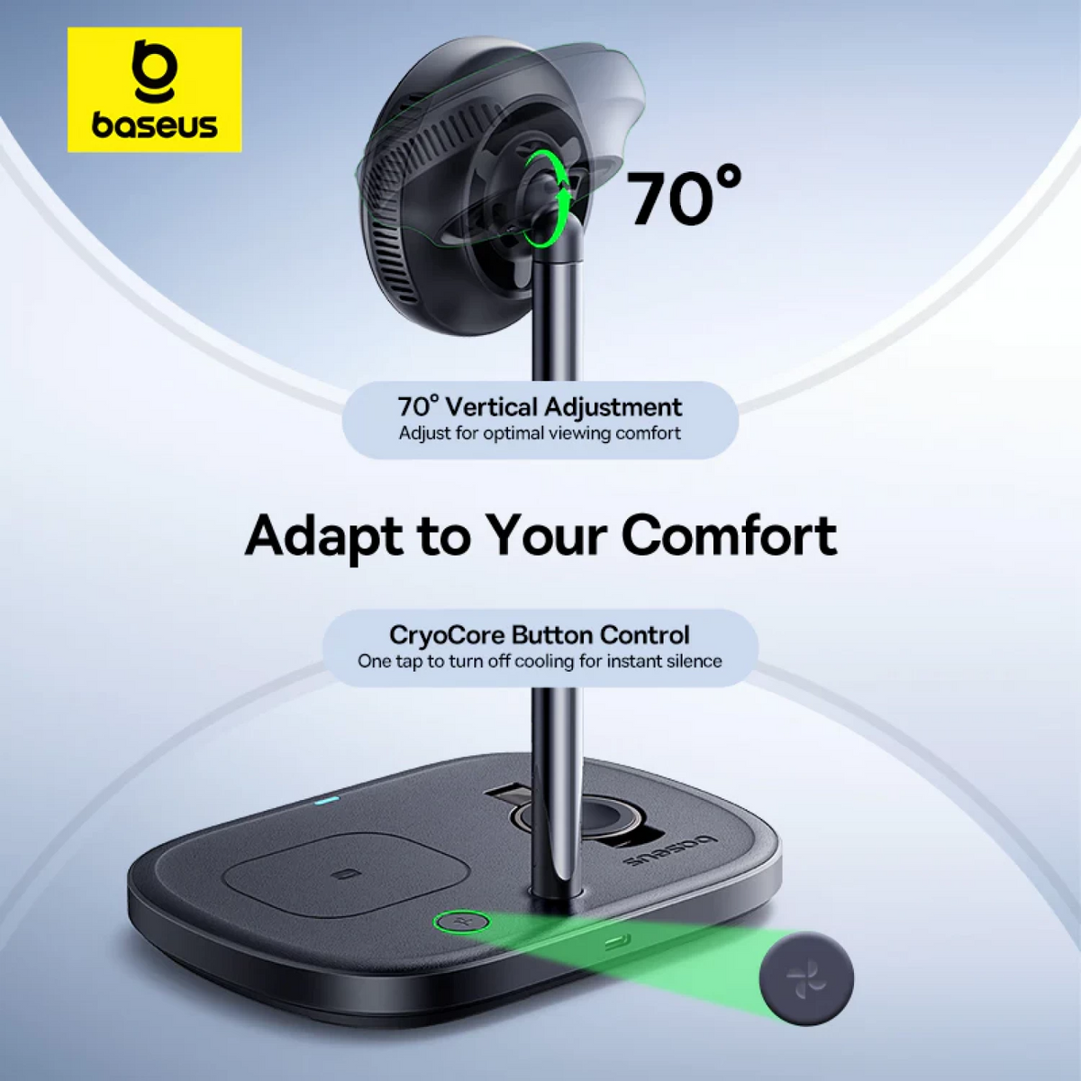 Baseus EnerFill FS41 3-in-1 Wireless Wall Charger, 22.5W, 1.67A, Black P10281904123-01