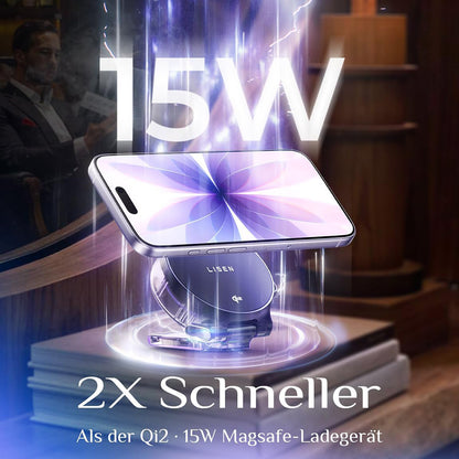 Lisen W103 3in1 Wireless Network Charger, 7.5W, 1.1A, Black YL0324090008