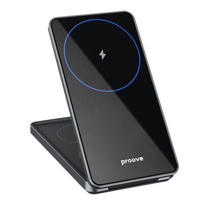 Proove Metal Edge 3in1 Wireless Network Charger, 15W, 1.67A, Gray WSME15010003