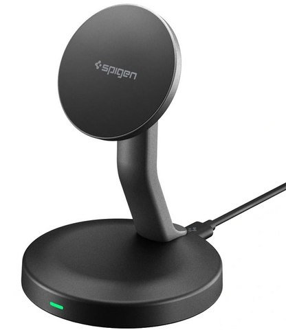 Spigen EF151MS Wireless Network Charger, 15W, 1.67A, Black