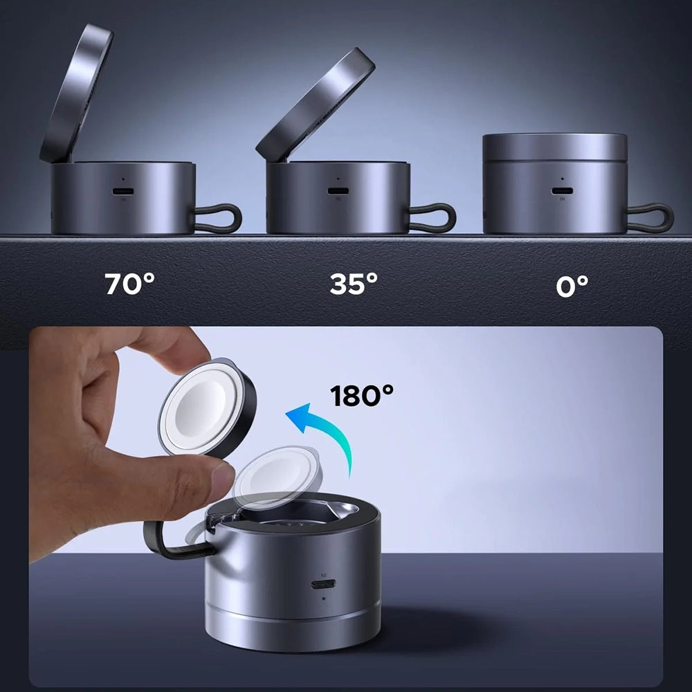 UGREEN W712 (65148) 3in1 Wireless Network Charger, 25W, 1.67A, Gray