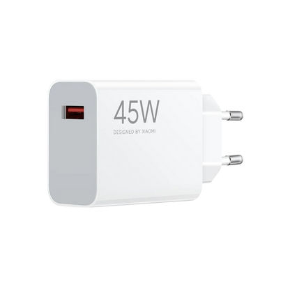 Xiaomi Network Charger, 45W, 4.1A, 1 x USB-A, White BHR07SLEU