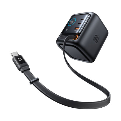 Charging Station with USB-C Cable Mcdodo FreeGo CH-1391 Display, 100W, 5A, 1 x USB-A - 2 x USB-C, Black