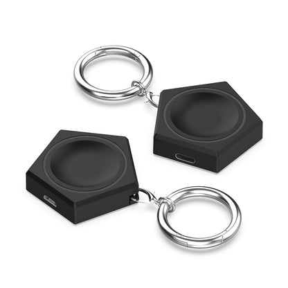 Techsuit TSC4 Wireless Charger for Samsung Galaxy Watch Series, Black